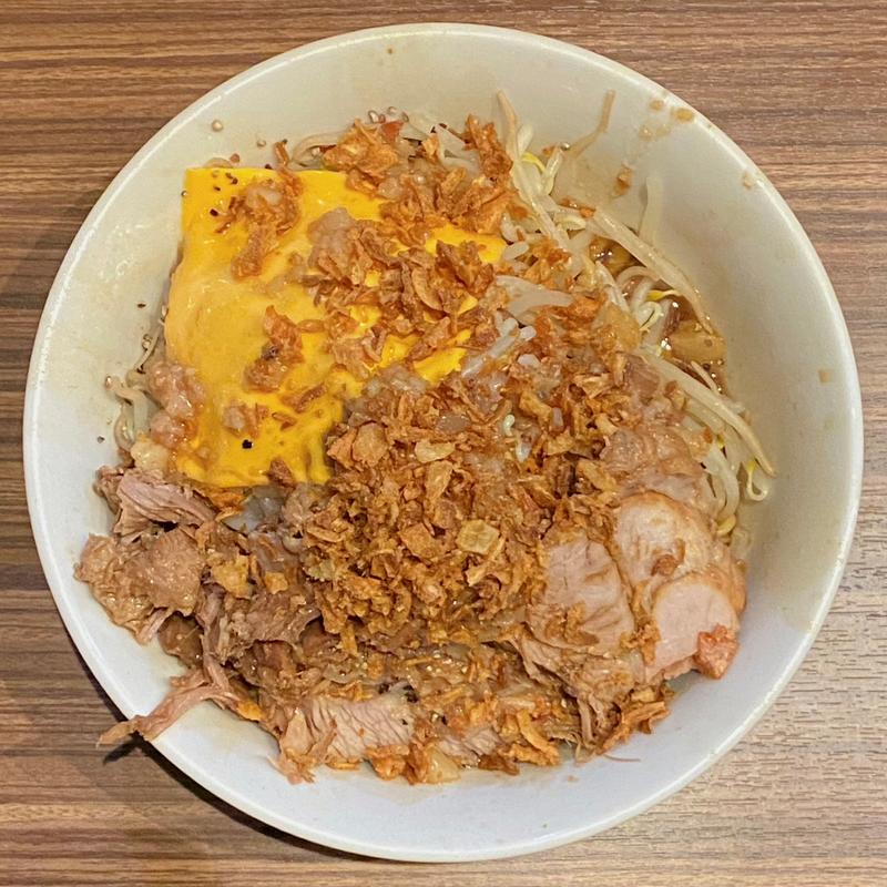 汁なし 200g(夢を語れ岐阜 岐南 ラーメン)