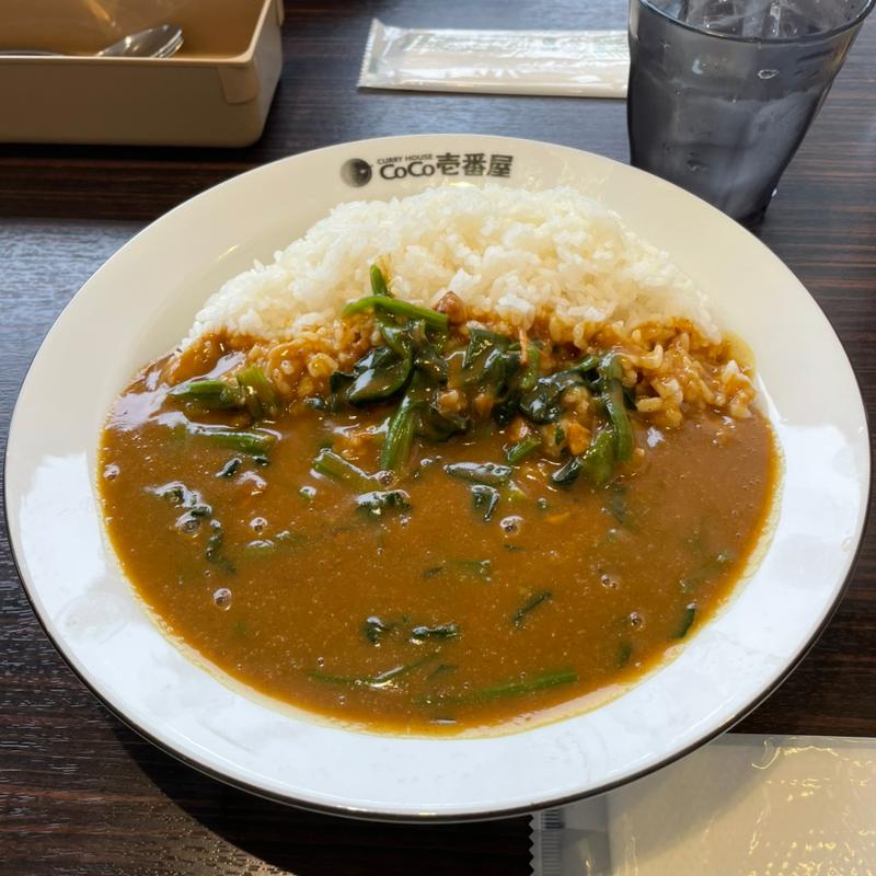 ほうれん草カレー(カレーハウスCoCo壱番屋 南区吉祥院店)