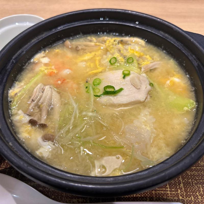 海老とハーブ鶏のスープごはん(デニーズ 赤羽駅前店 )