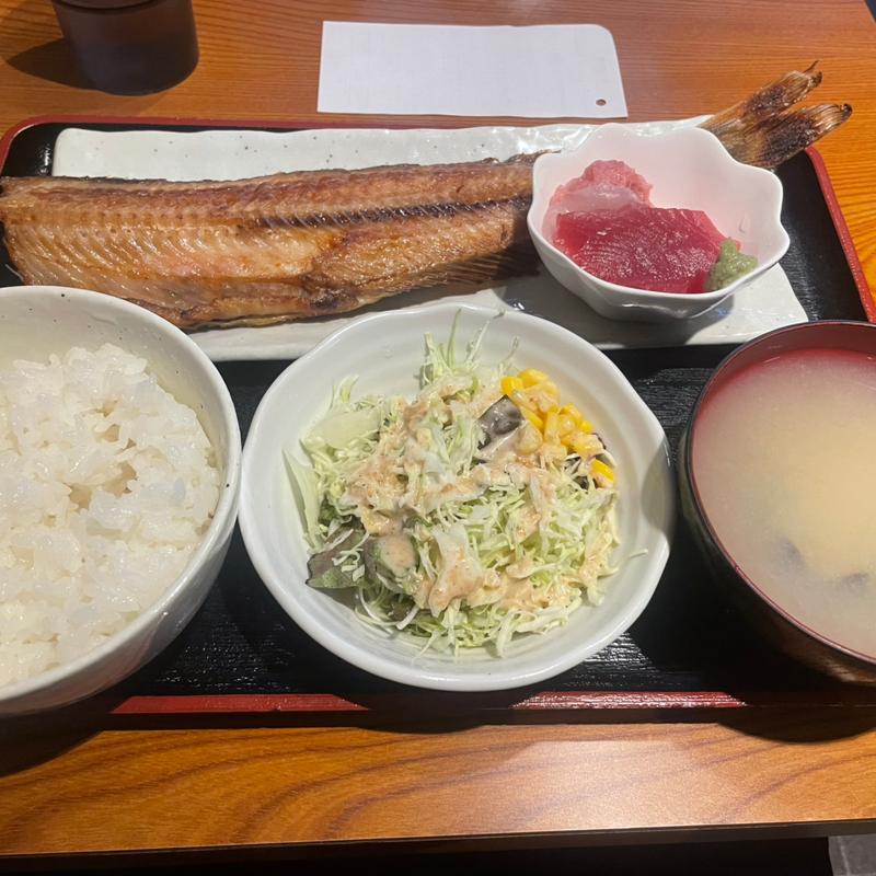 ホッケ・小刺身(秋葉原漁港 快海 （あきはばらぎょこう かいかい）)