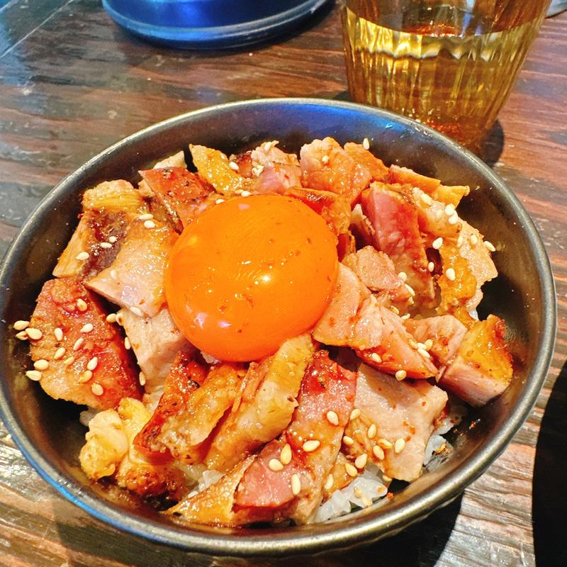 肉めし(中華蕎麦 柳)