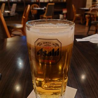 生ビール アサヒスーパードライ 中ジョッキ(まいちゃ亭)