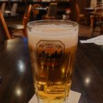 生ビール アサヒスーパードライ 中ジョッキ(まいちゃ亭)