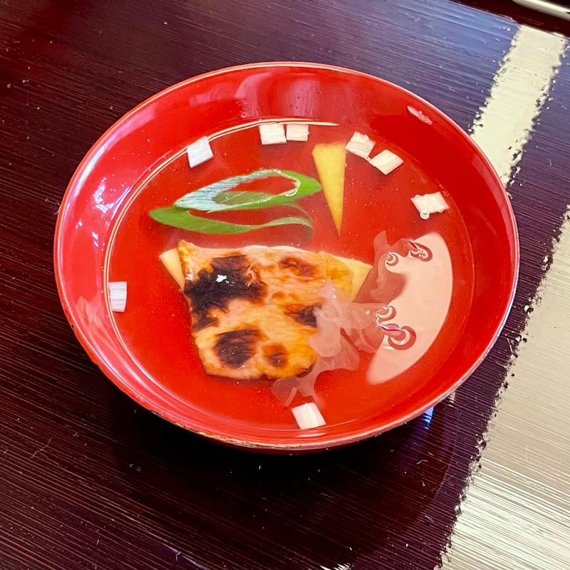 四季御膳　金目鯛の吸い物(茶寮 右京)
