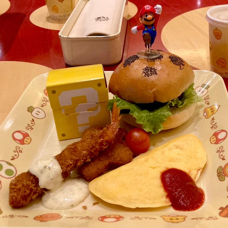 ハンバーガーキッズセット(ピノキオカフェ)