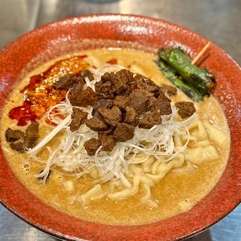 限定牛タンタンタンメン(麺創研 紅-KURENAI-)