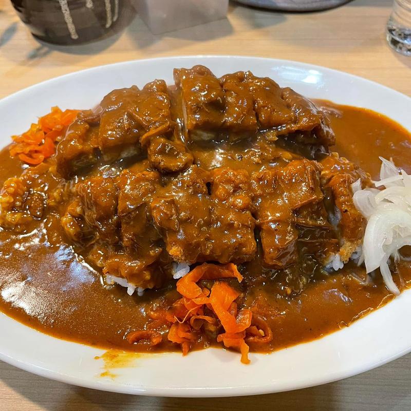 トンカツカレー 大盛り(ヤリヤマチカリー)