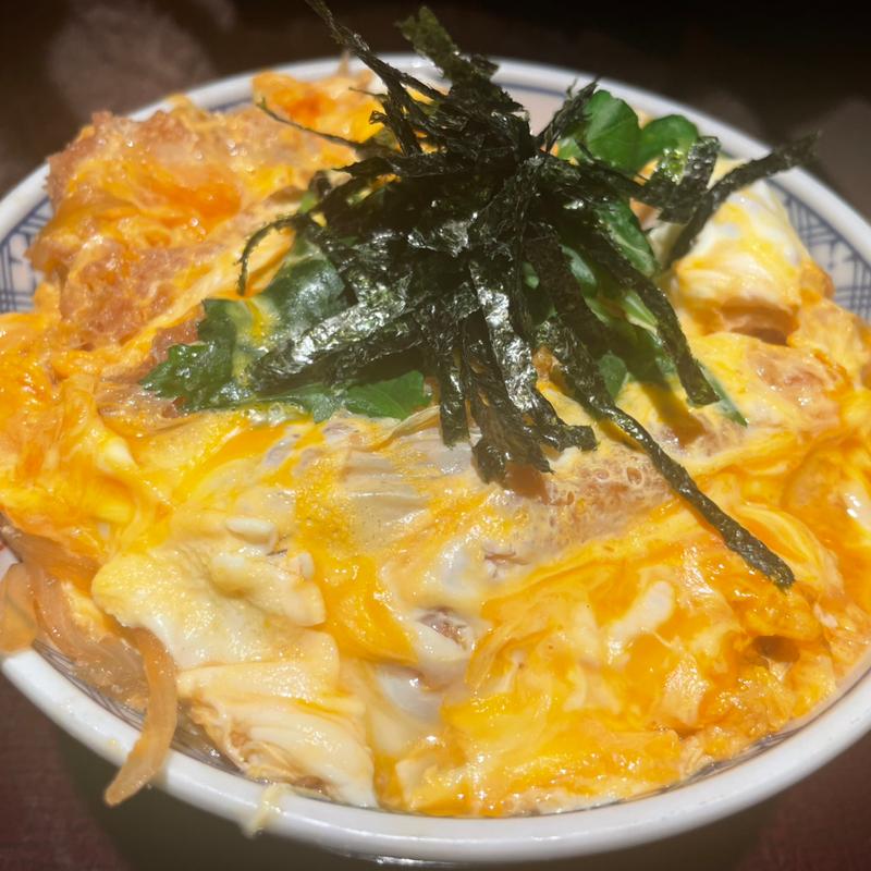 霧島豚ロースのかつ丼(あけの蕎)