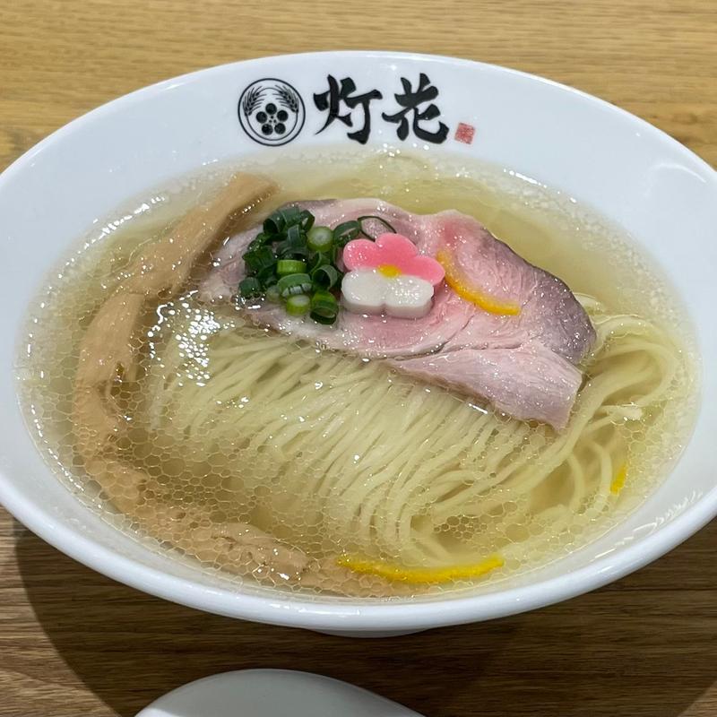 鯛塩らぁ麺(鯛塩そば灯花テラスモール松戸店)