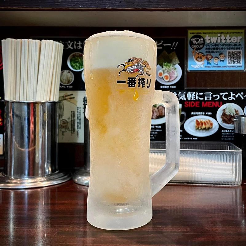 生ビール 中(なんつッ亭 川崎店)