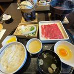 平日限定 熟成牛すき焼き膳(ゆず庵 横浜本郷台店)