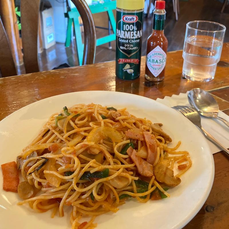 ナポリタン（ランチメニュー）(Coffee Shop 白樺)