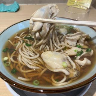 牡蠣と上ミノそば(豊はる)