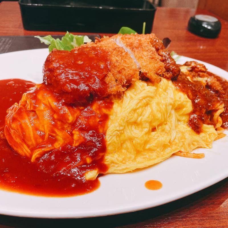 伝説のミツヤライス(心斎橋ミツヤ ホワイティ梅田店)