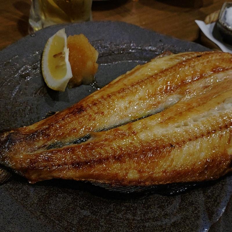 ホッケやき(居酒屋 ゆた 越後湯沢本店)