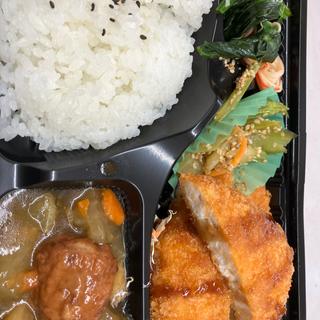 日替わりランチ　チキンカツ(テイクアウト&デリ musha)