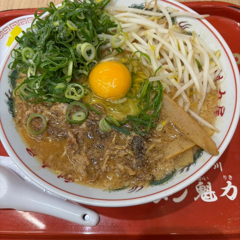 特製肉玉醤油そば(ラーメン魁力屋 イオンモール岡崎店)