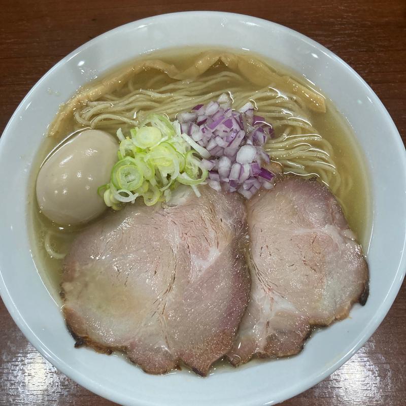 塩らーめん大特製味玉(麺処うきとみ)