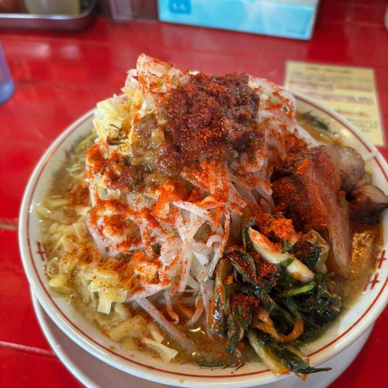 スタミナキムチーズ辛味噌ラーメン(らーめん孝一郎)