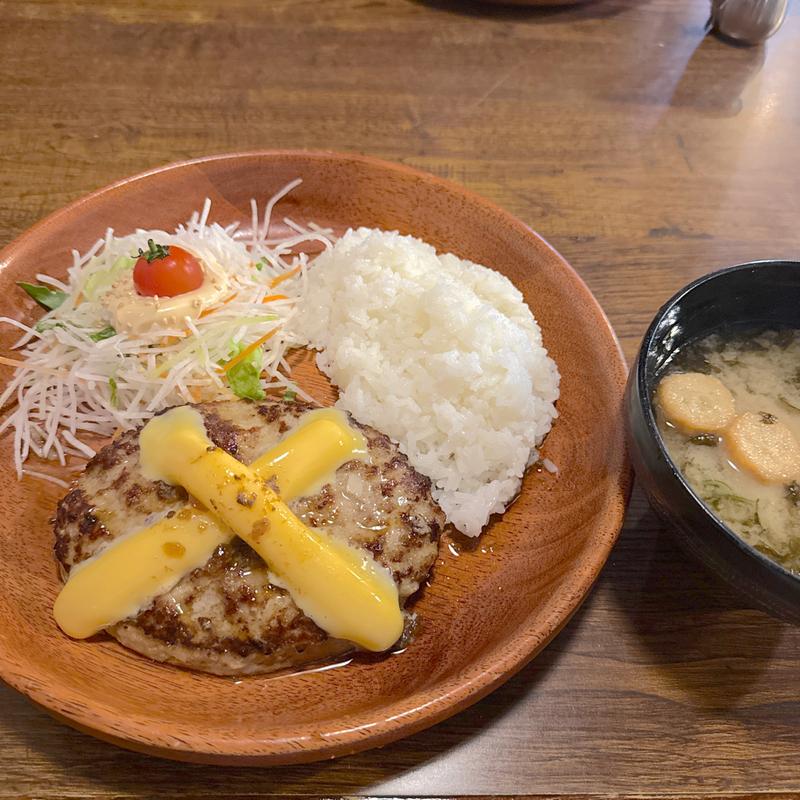 チーズディッシュランチ(みそ汁付き)(びっくりドンキー 羽曳野店)