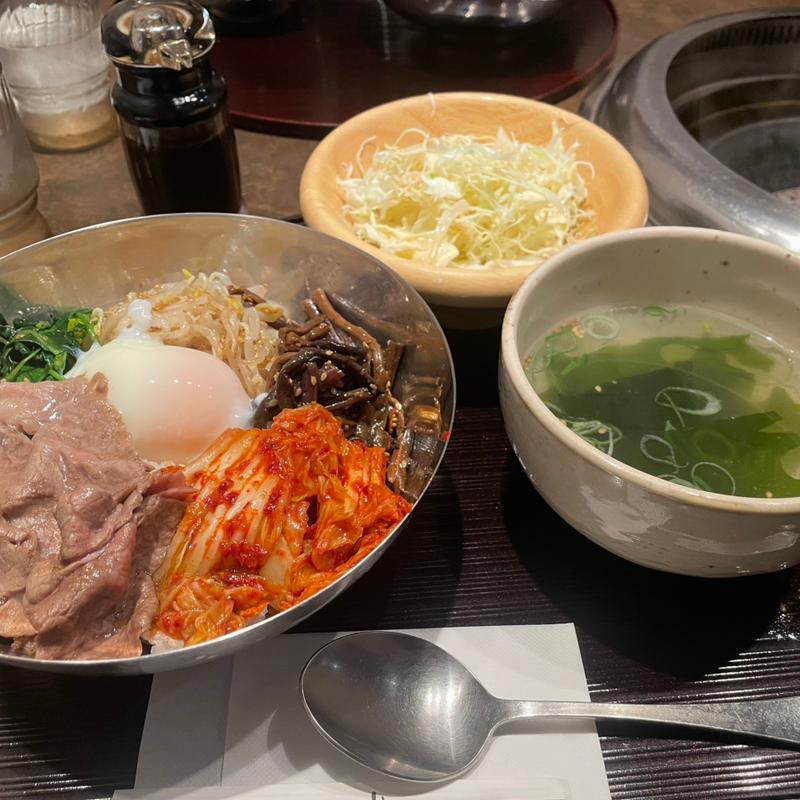 カルビビビンバランチ(肉の楽屋)