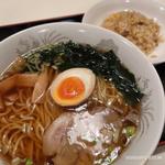 醤油らーめん&半チャーハン