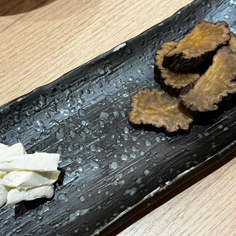 いぶりがっことクリームチーズ(梅乃宿温酒場 なんばウォーク店)