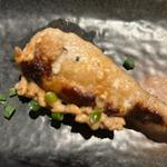 納豆生つくね(炭火居酒屋 炎 アーバンビル店)