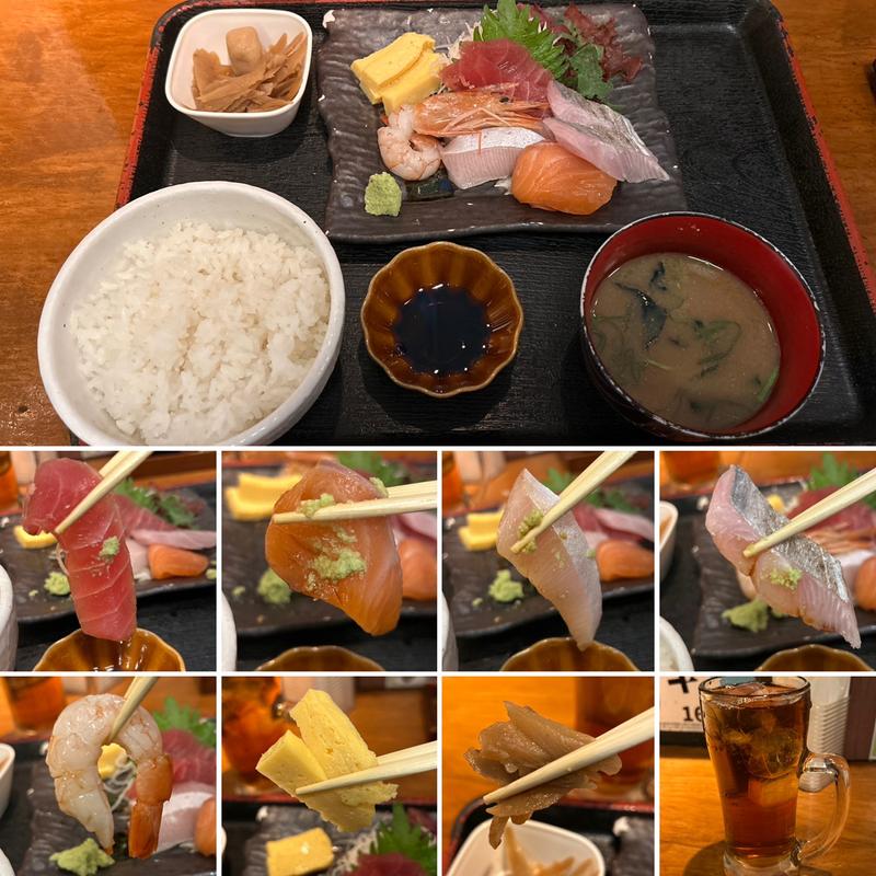 刺身定食(えん屋 中野北口店 （エンヤ）)