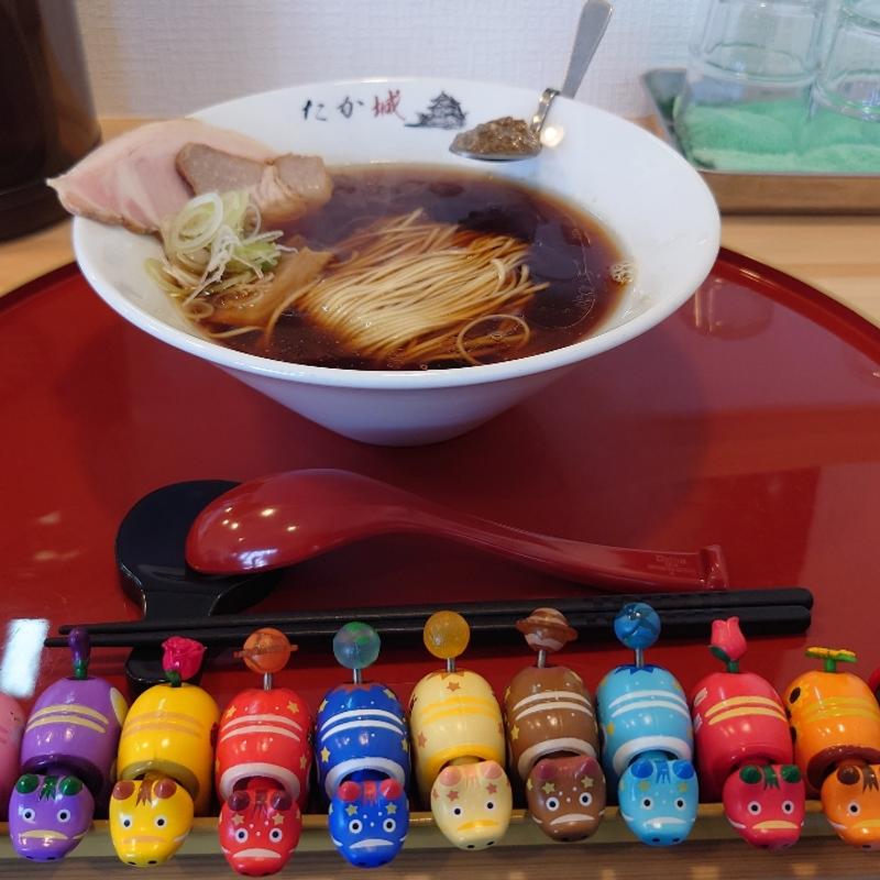 醤油中華そば(自家製麺中華そば たか城)