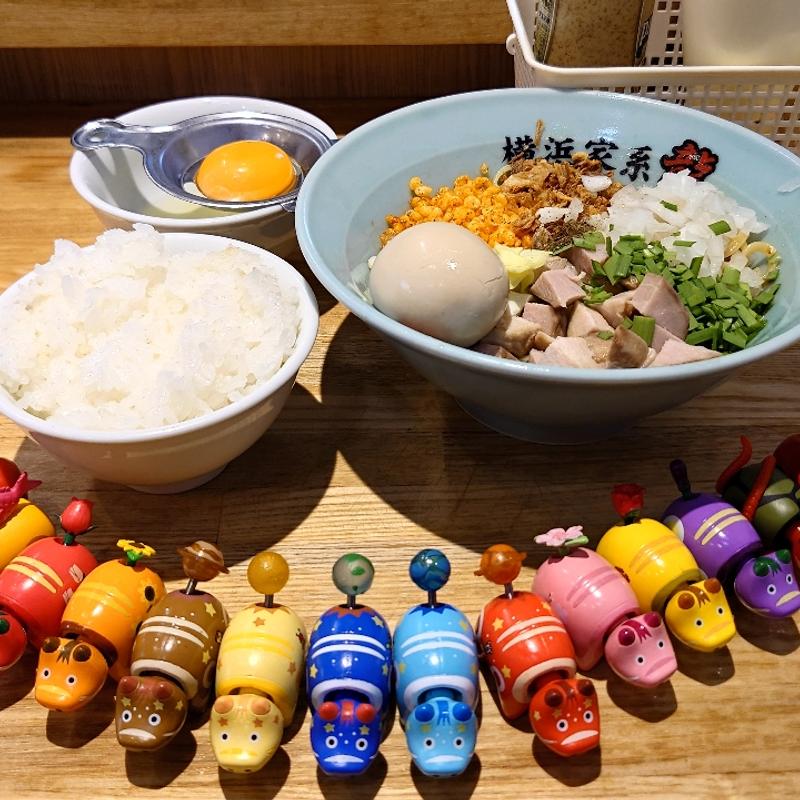 まぜそばセット(横浜家系ラーメン龍 郡山店)