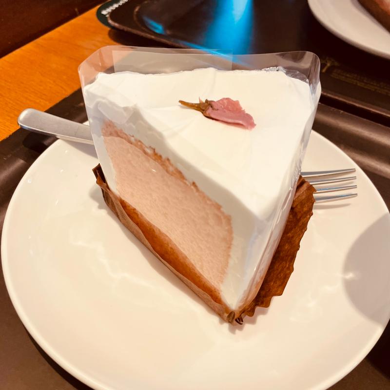桜シフォンケーキ(スターバックスコーヒー 平塚田村店)