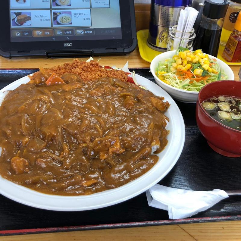 カツカレー 大盛(インター食堂 富田店)