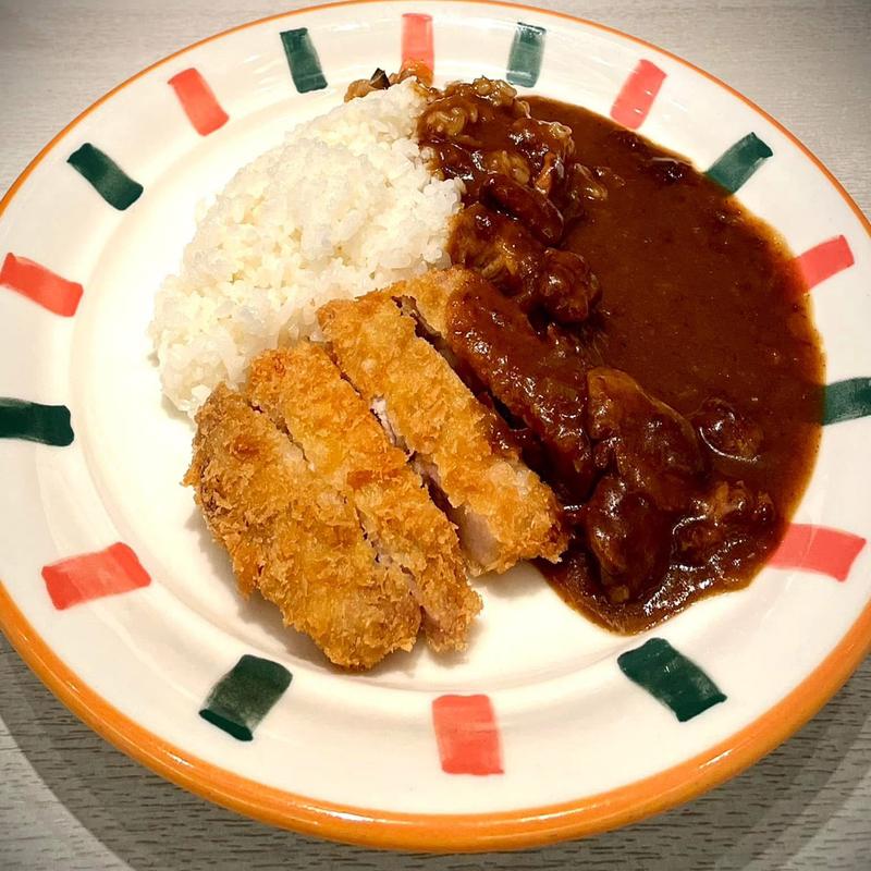 ポークカツカレー(三好弥)