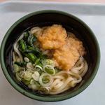 鶏天菜の花うどん