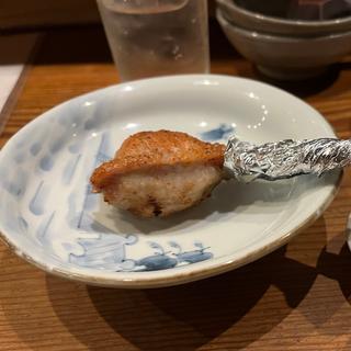 手羽のウズラ玉子詰め焼(炊き餃子池田商店)