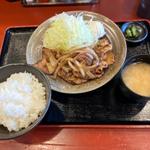 生姜焼き定食(中華食堂 よしだ屋 新大前店)
