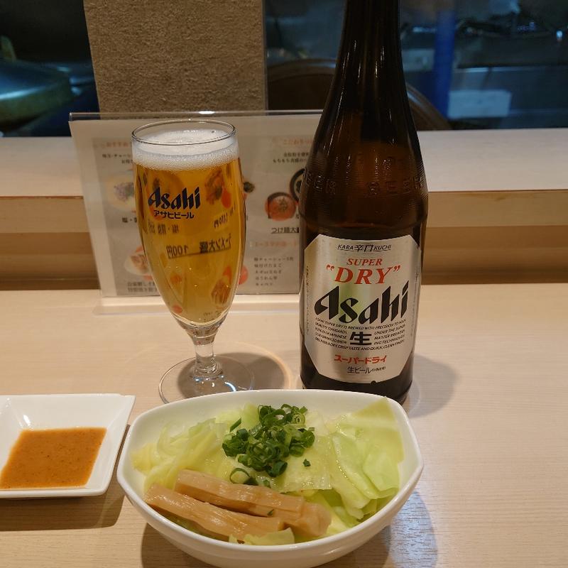 ビールセット(鶏白湯らーめん叶)