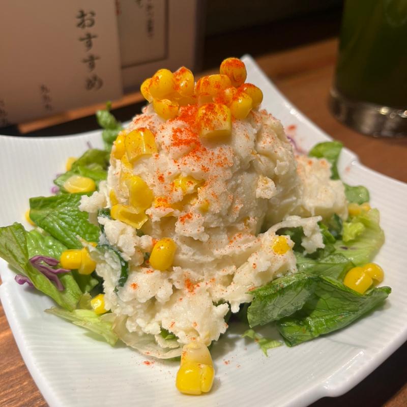 日替わりポテトサラダ(おでんと焼売　まつうら食堂)