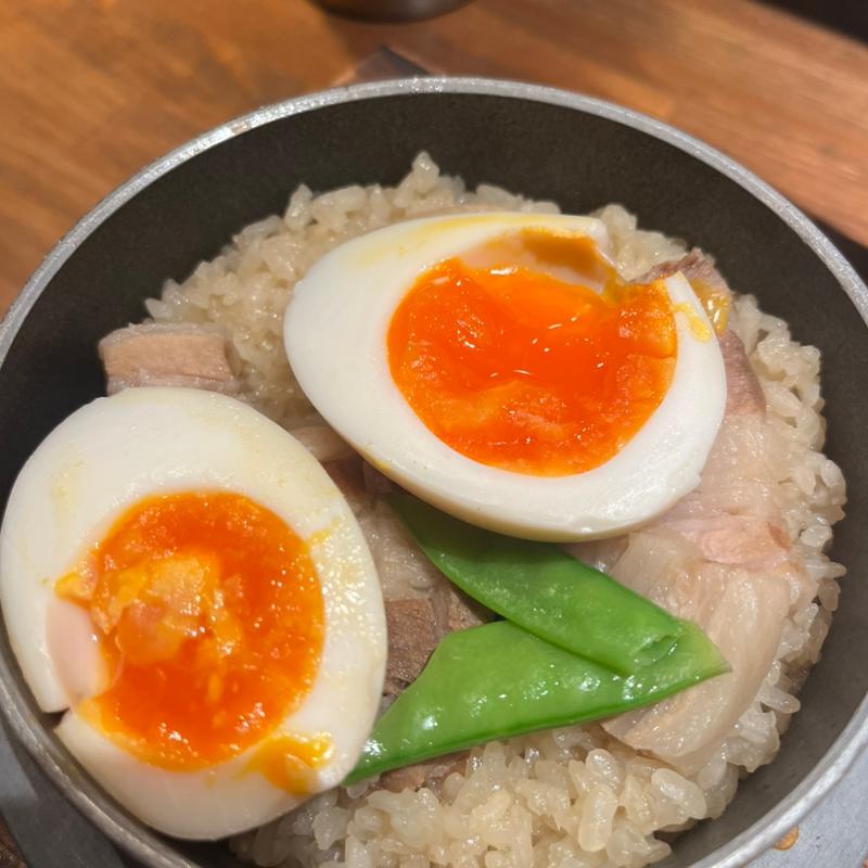 豚角煮釜飯(おでんと焼売　まつうら食堂)