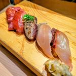 日替り五貫(すごい煮干ラーメン野毛 すし 釣りきん)