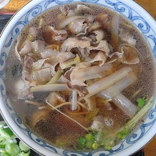 肉南蛮そば(太田製麺所)