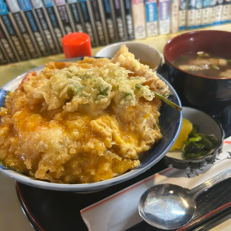 天とじ丼(あかつき食堂 )