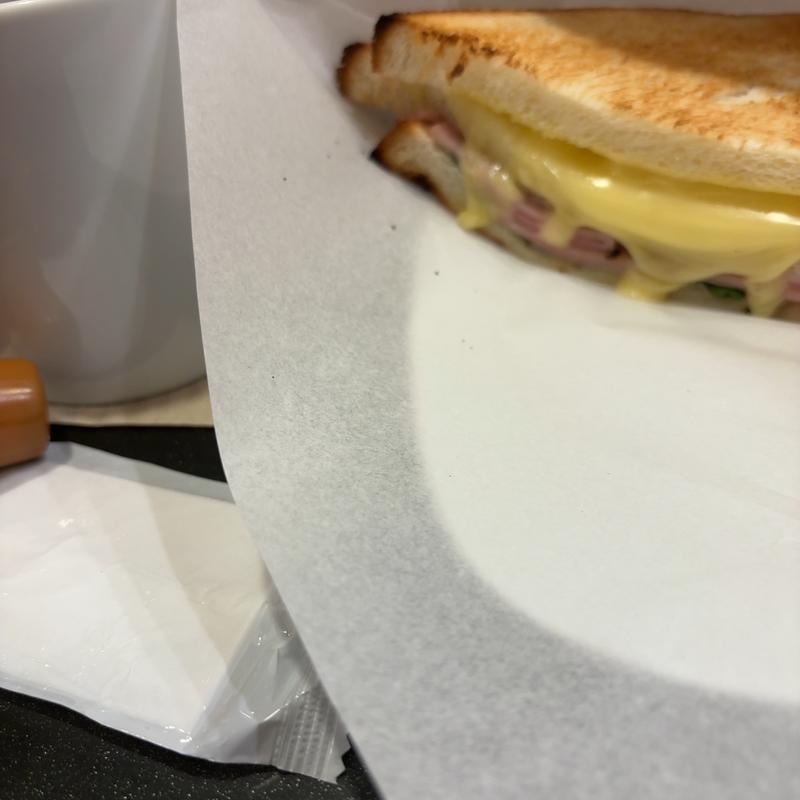 ハムアンドチーズサンド(カフェ・ベローチェ 大宮大門町店)