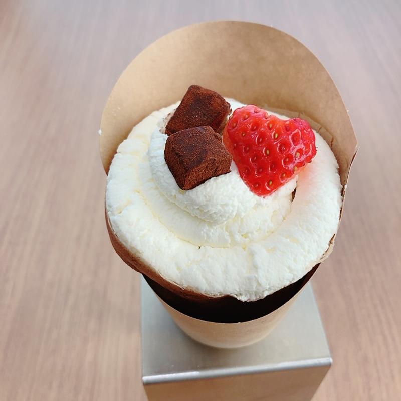 いちごクレープショコラ(みのりカフェ元気市広島店)