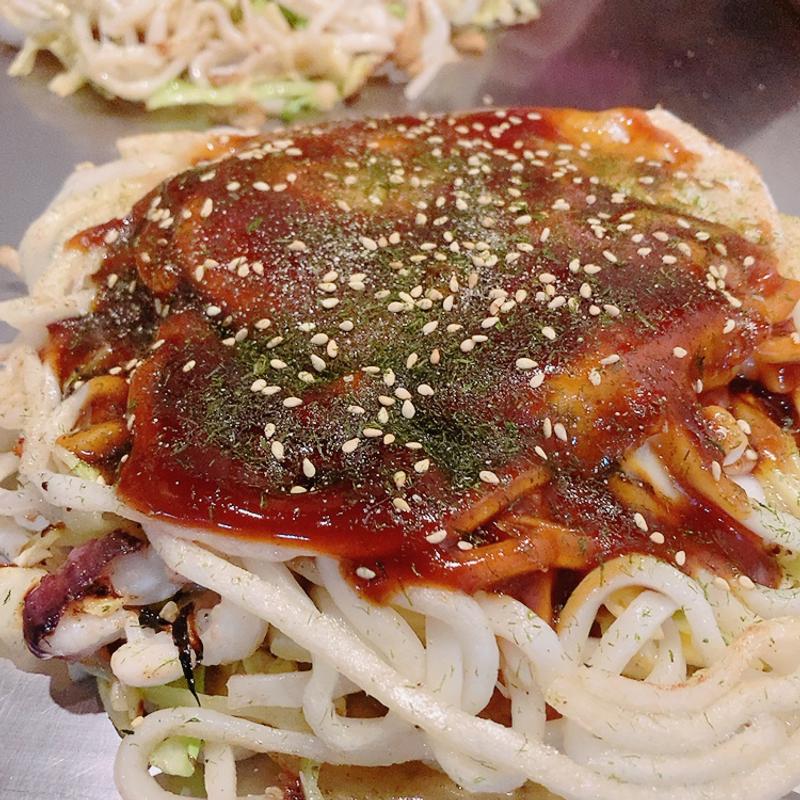 海鮮焼き（うどん）(てっぱん食堂 )