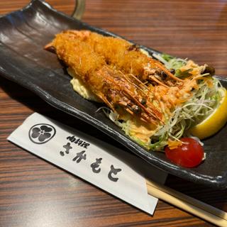 エビフライ(肉料理 さかもと 藤井寺店)