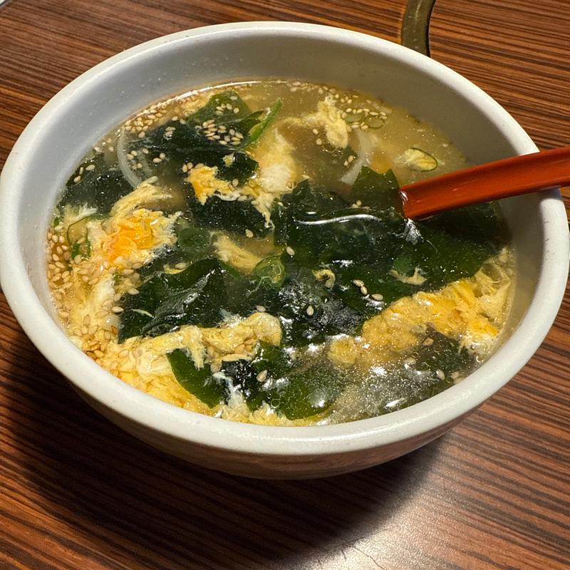 わかたまスープ(肉料理 さかもと 藤井寺店)