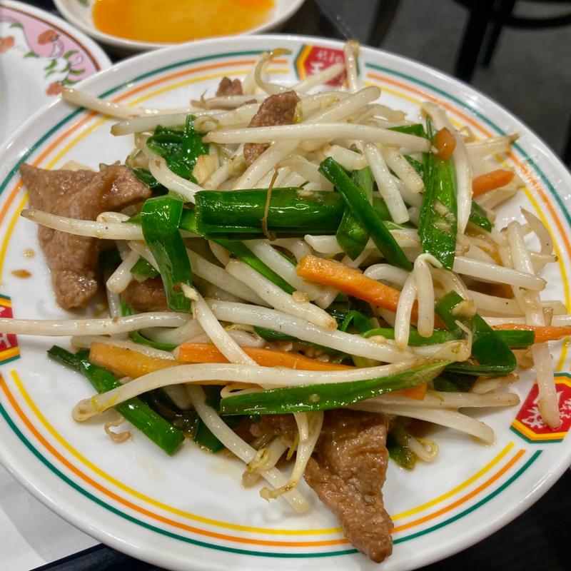 ニラレバ炒め（ジャスト）(餃子の王将 新小岩ルミエール店)