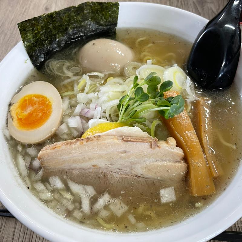 煮干しそば（塩）(麺や きぶし)